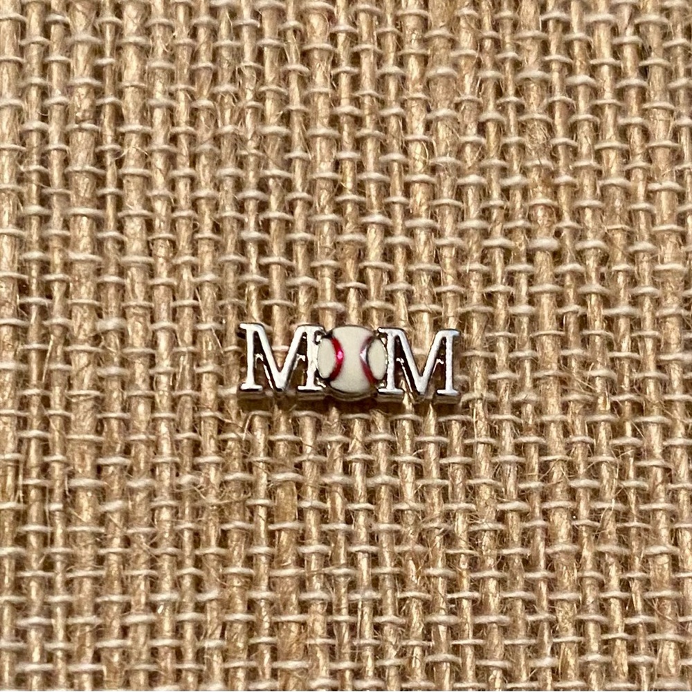 New Origami Owl Baseball Mom Charm (Retired)